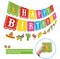 3 PCS Mexican Happy Birthday Banner Cinco De Mayo Decoration Fiesta Party Decoration Mexico Birthday Themed Decor Fiesta Taco Mexican Photo Booth Background Birthday Banner Party Supplies
